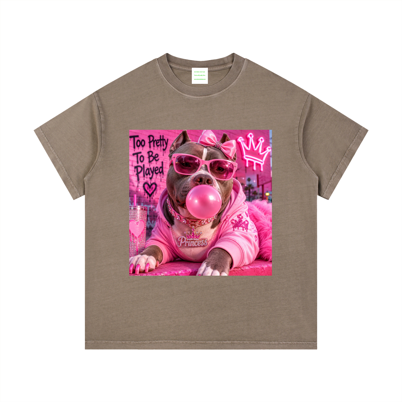 Vintage Wash Cotton T-Shirt