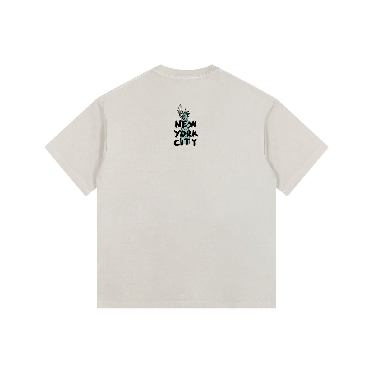 Vintage Washed Oversized Cotton T-Shirt