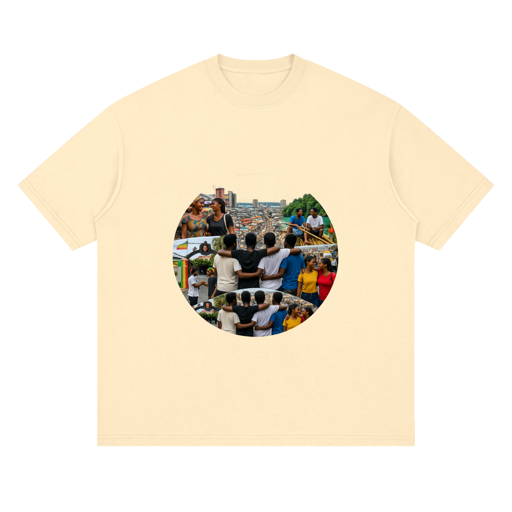 Streetwear Loose Drop Shoulder T-Shirt