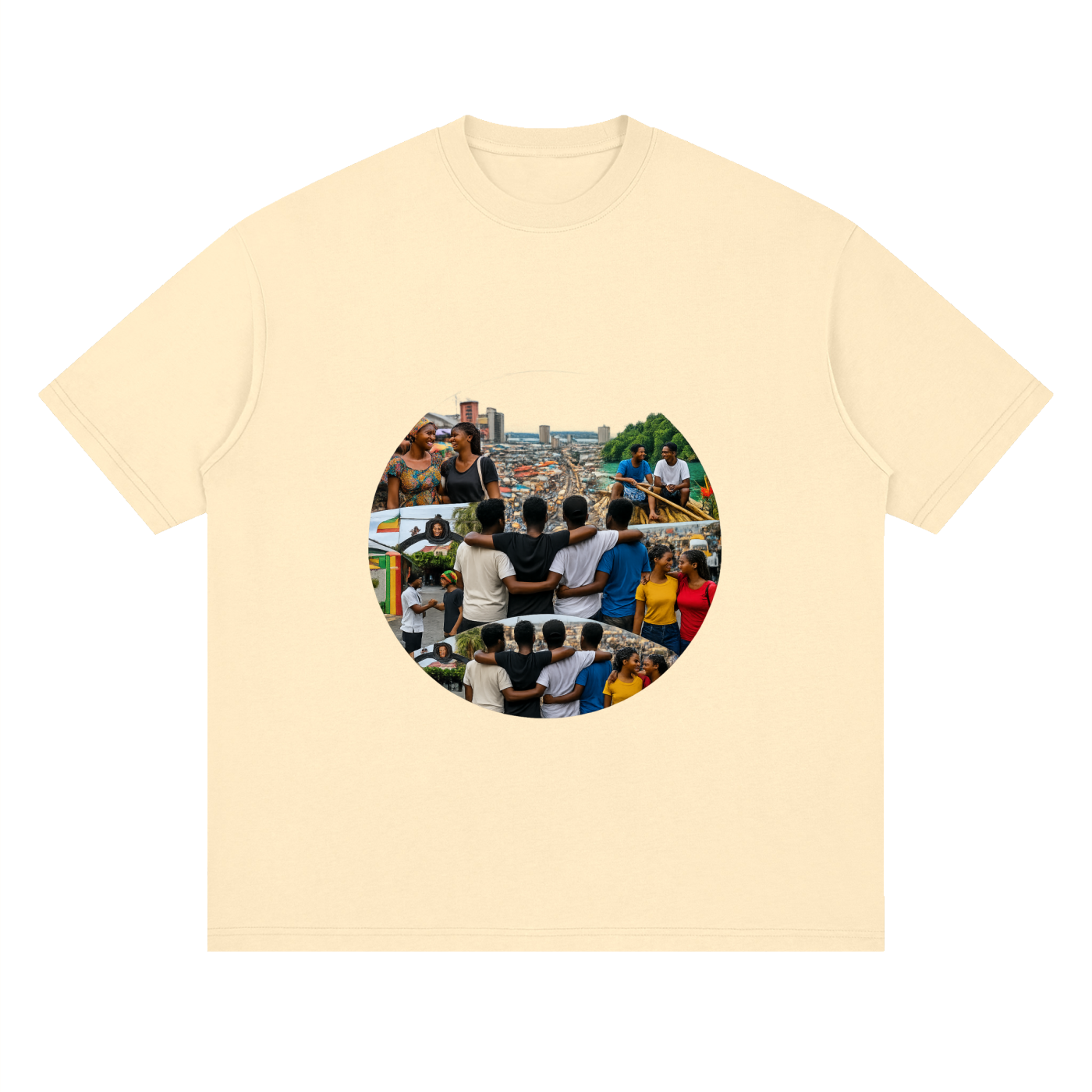 Streetwear Loose Drop Shoulder T-Shirt