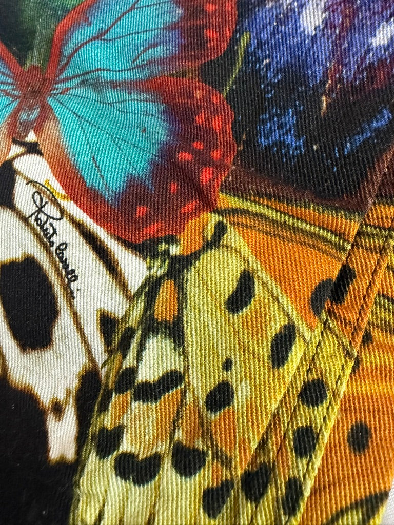 Butterfly Print Jeans