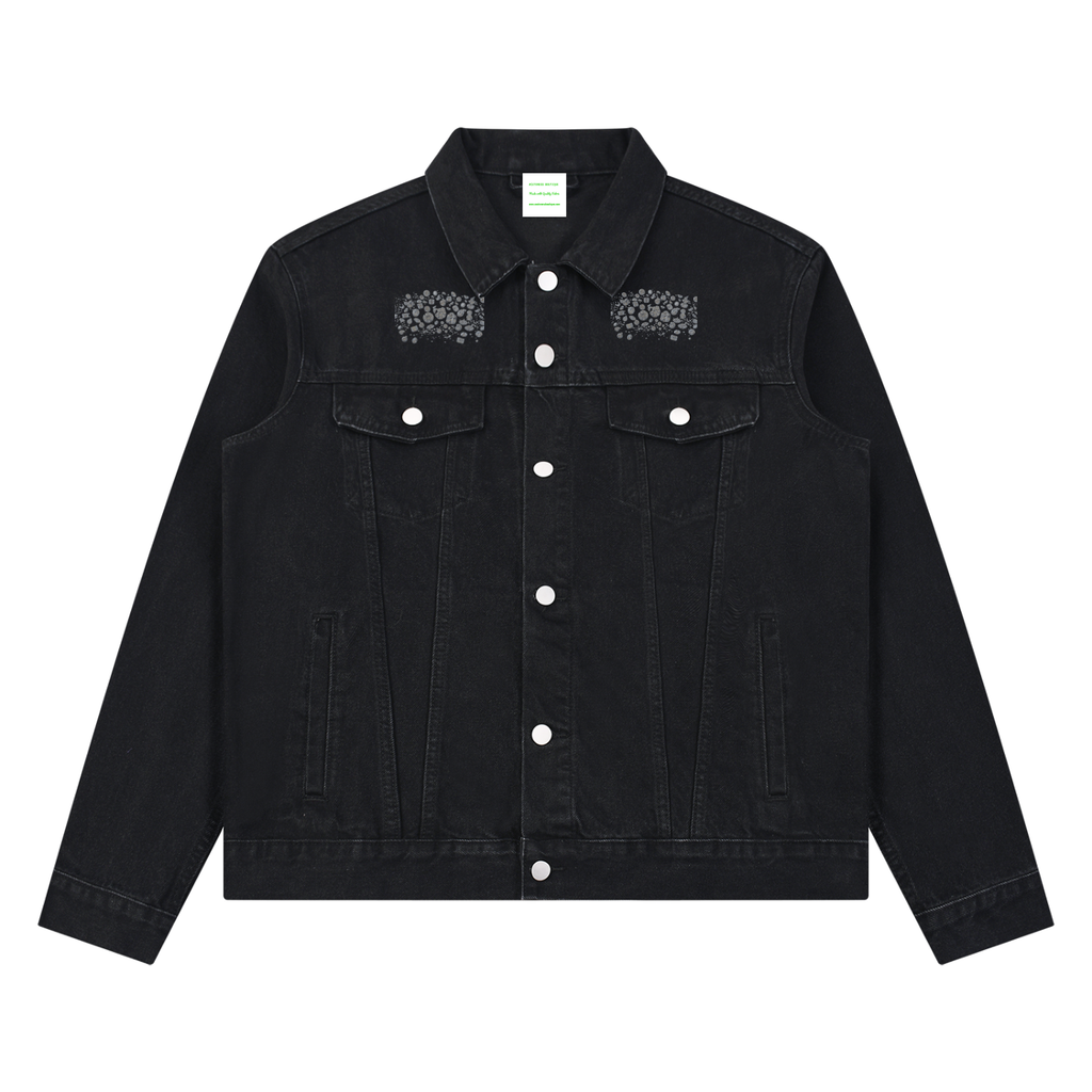 Unisex Vintage Wash Denim Jacket