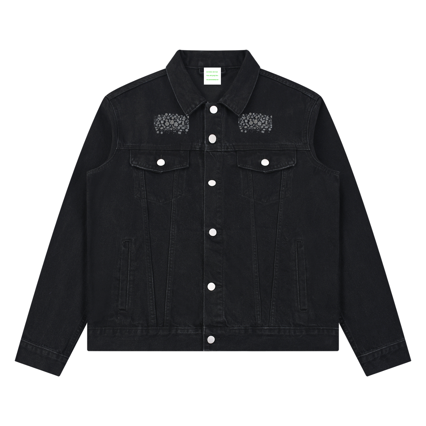 Unisex Vintage Wash Denim Jacket