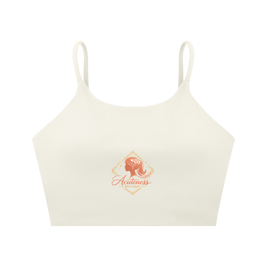 Spaghetti Strap Yoga Sports Bra