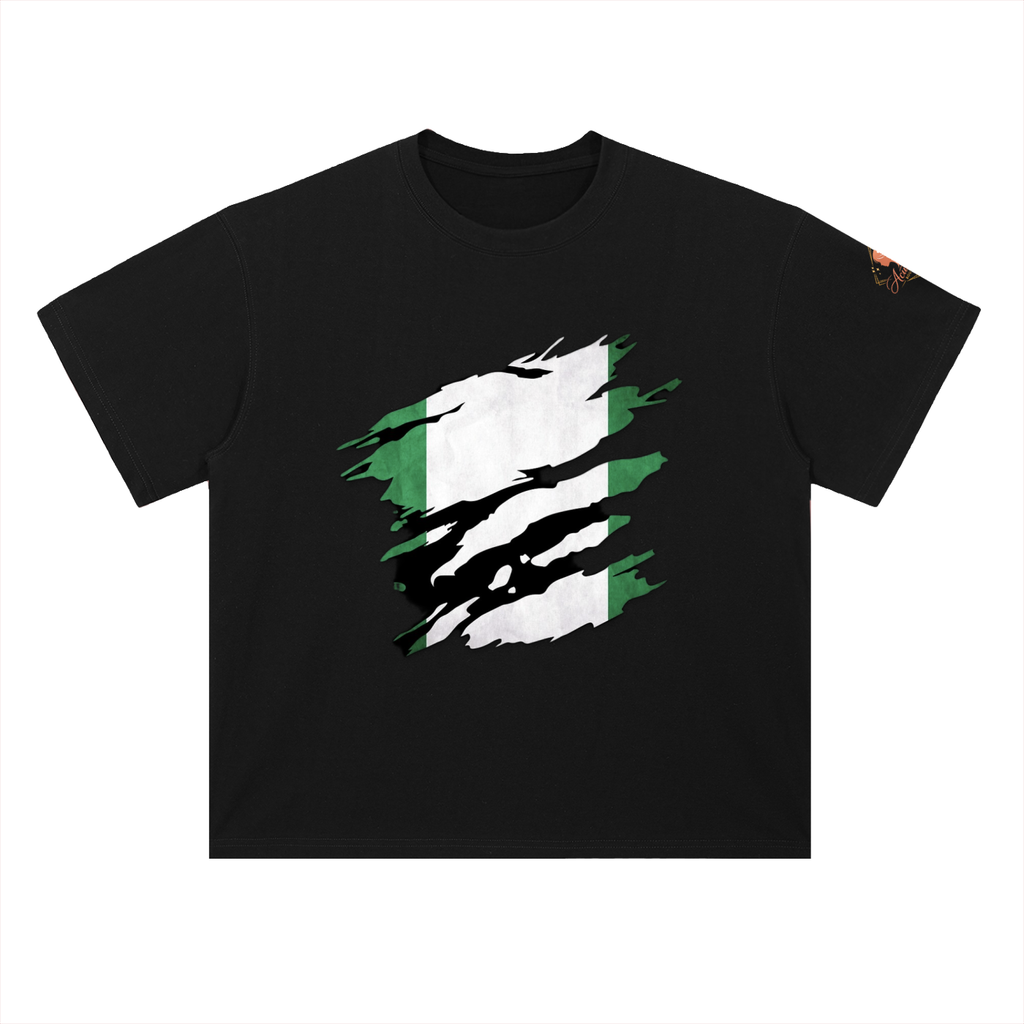 Heavyweight Drop Shoulder Cotton T-Shirt