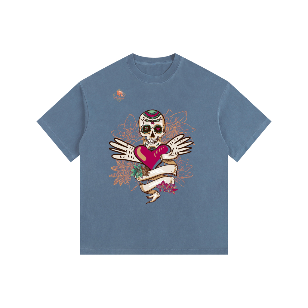 Vintage Washed Oversized Cotton T-Shirt