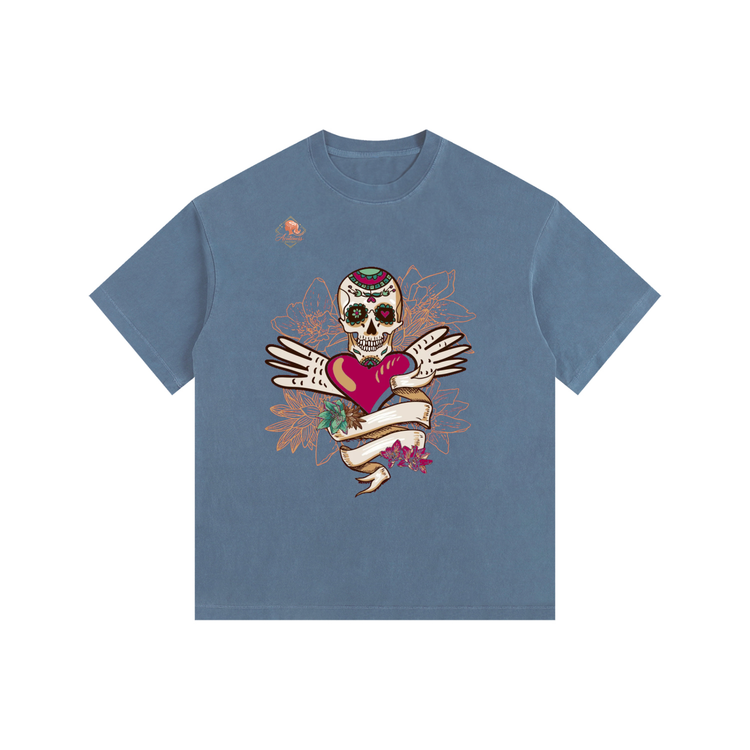 Vintage Washed Oversized Cotton T-Shirt