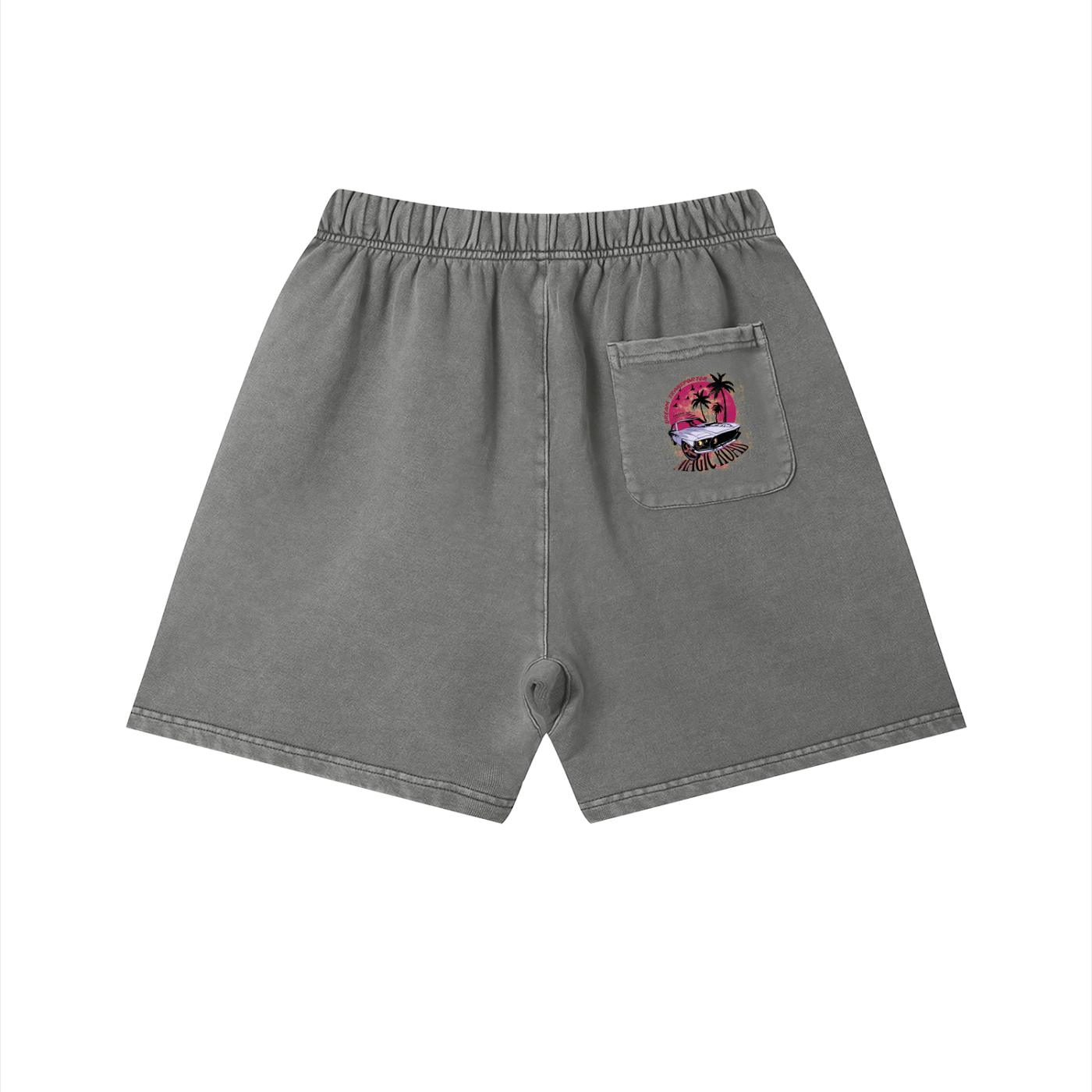 Unisex Vintage Wash Cotton Shorts