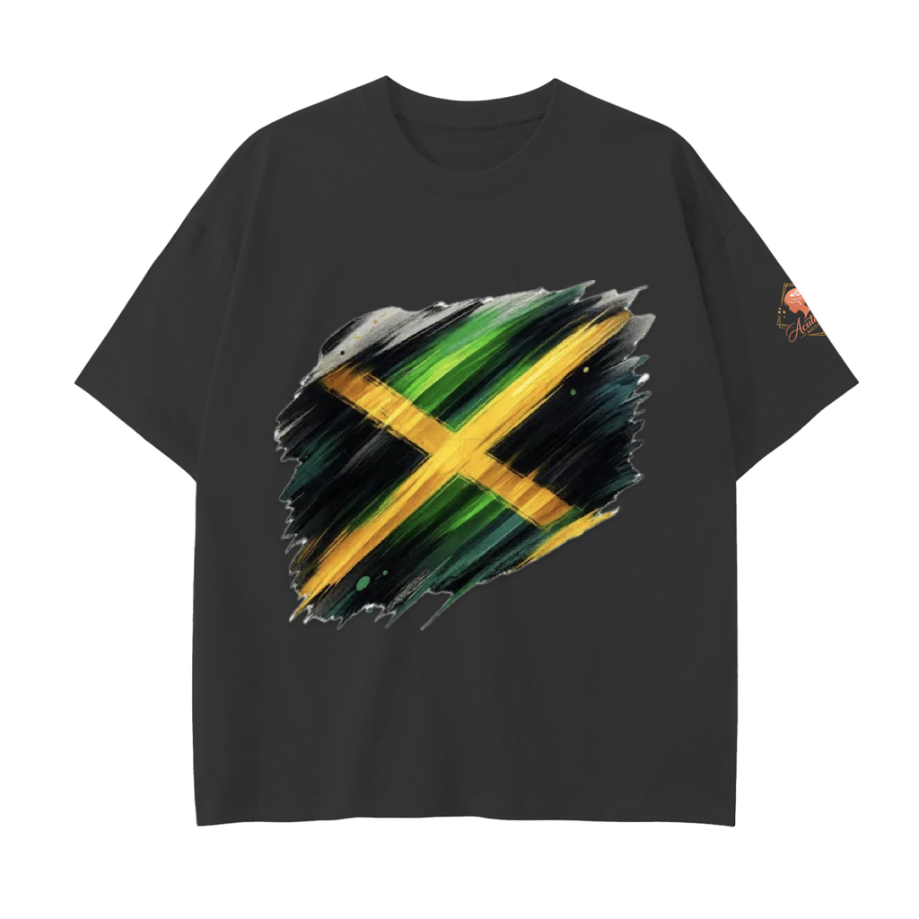 Drop Shoulder Cotton T-Shirt