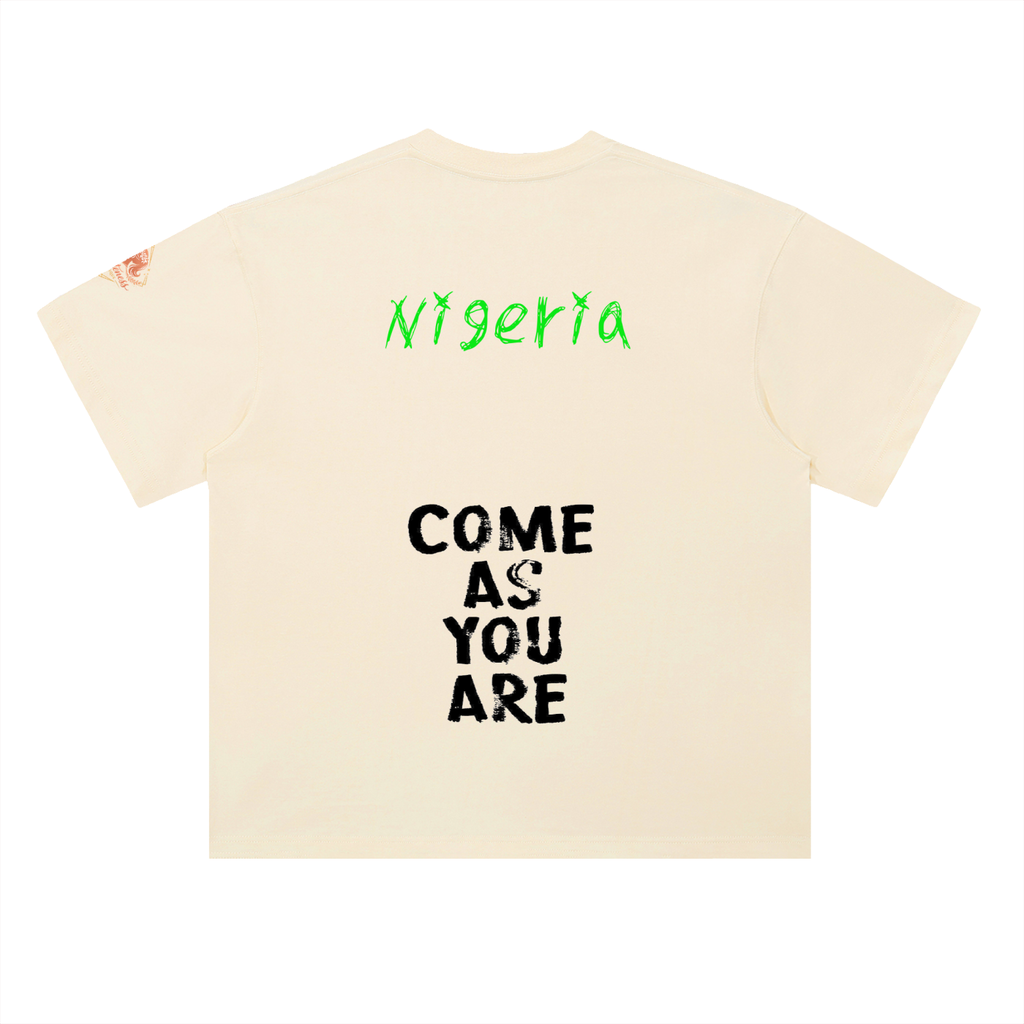 Heavyweight Drop Shoulder Cotton T-Shirt