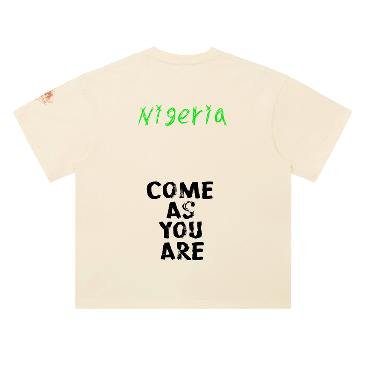 Heavyweight Drop Shoulder Cotton T-Shirt