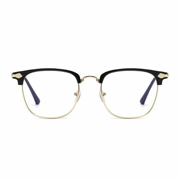 Eyebrow-frame Blue-light-blocking Reading Glasses