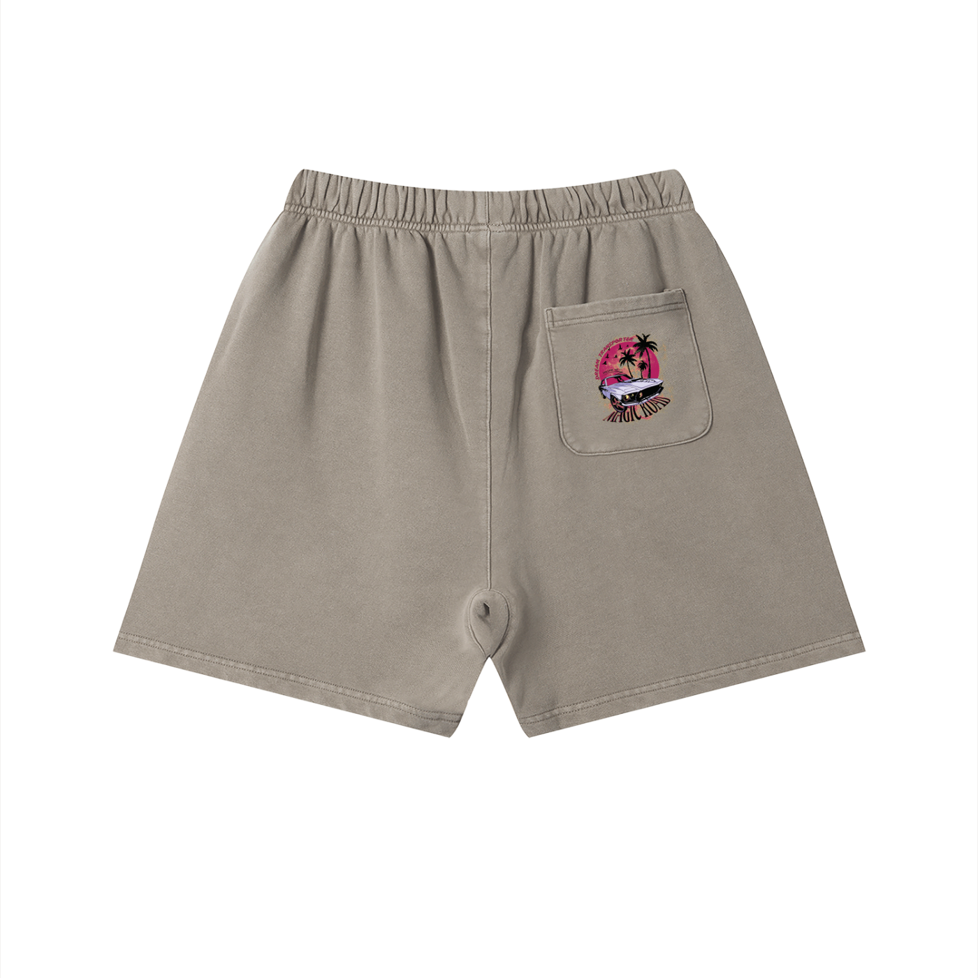 Unisex Vintage Wash Cotton Shorts