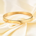 Simple Glossy Snap Bracelet For Women