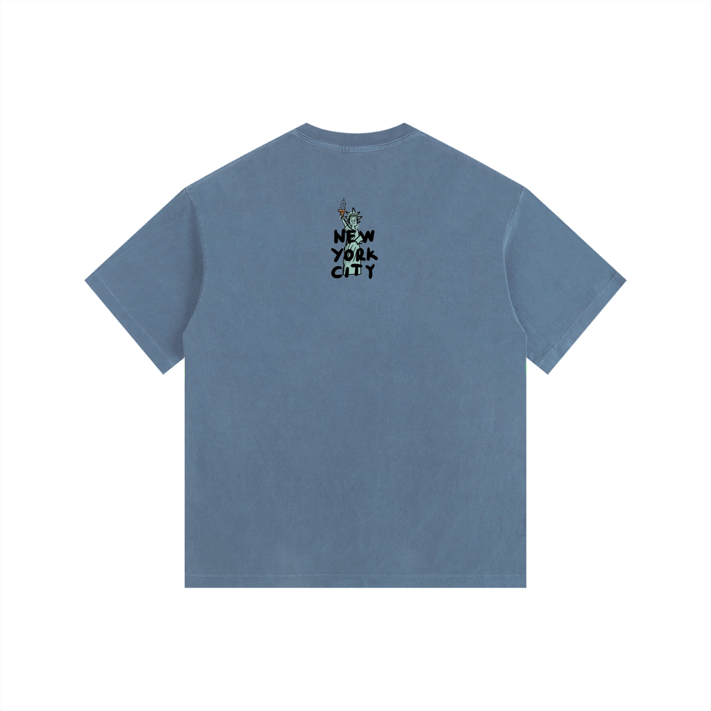 Vintage Washed Oversized Cotton T-Shirt