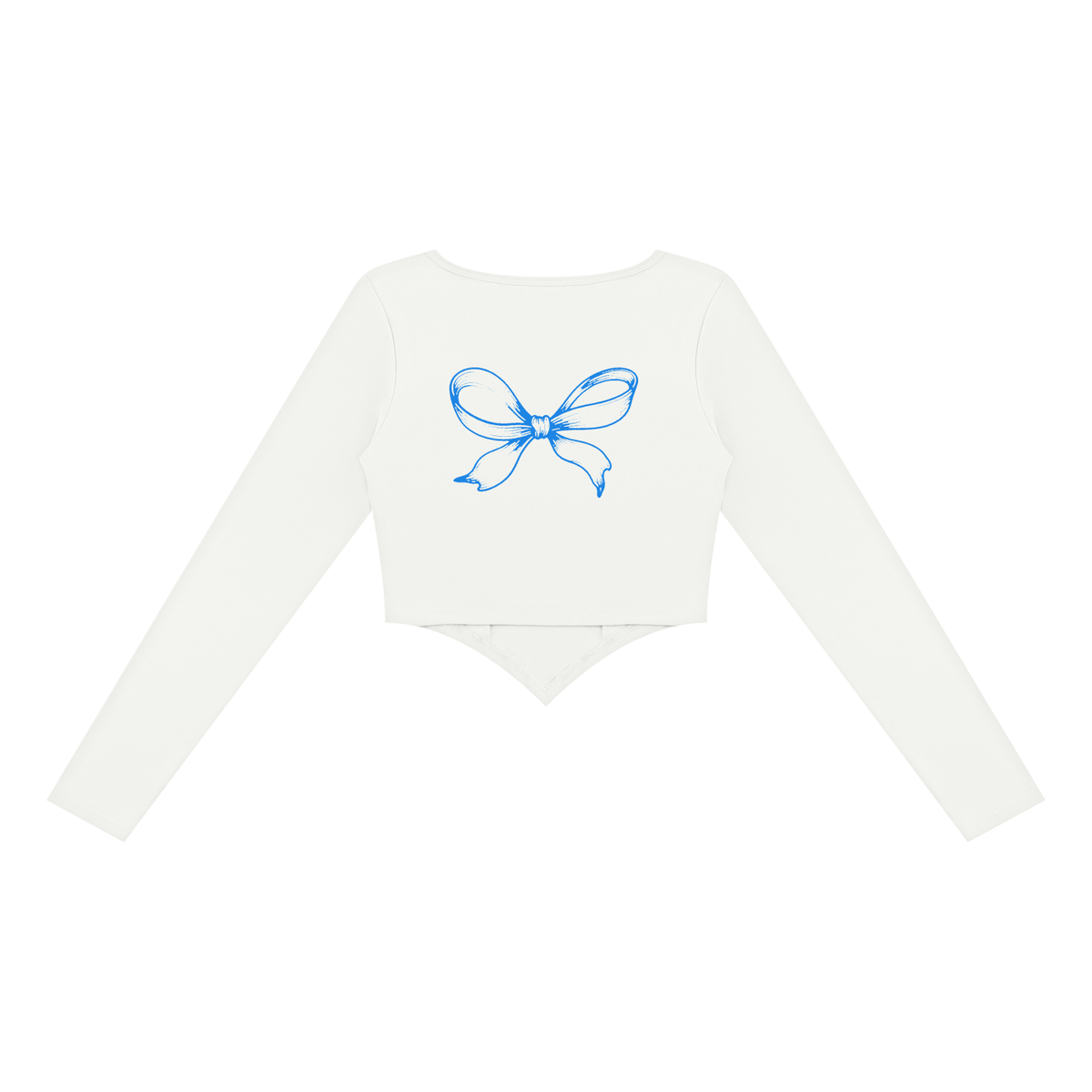 Women's Square Neck Cropped T-Shirt