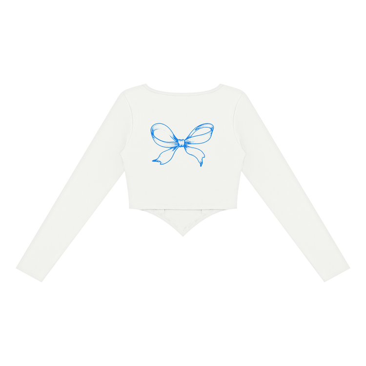 Women's Square Neck Cropped T-Shirt