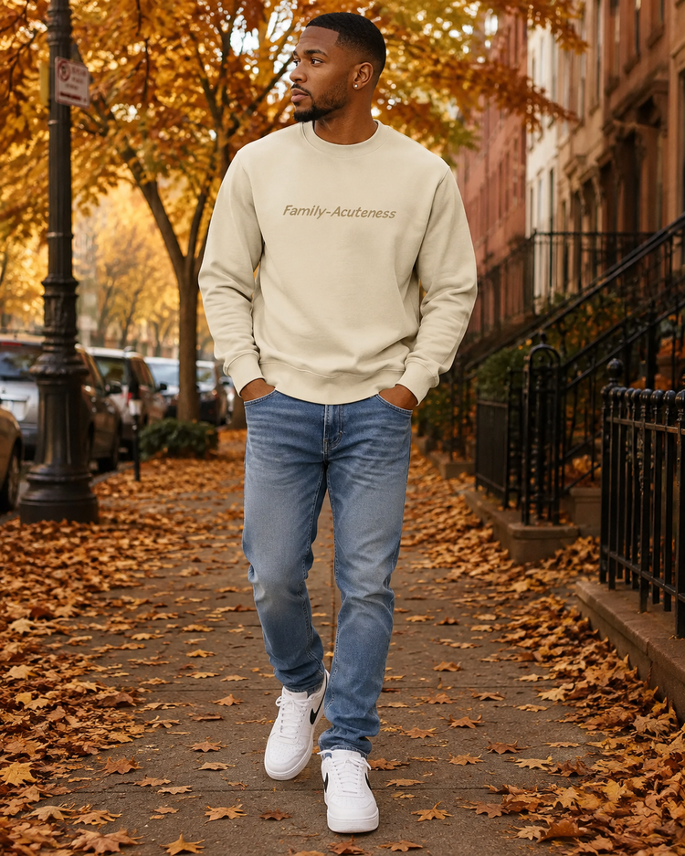 Heavyweight Essential Sweatshirt embroidery