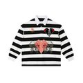 Color Block Stripe Polo Shirt
