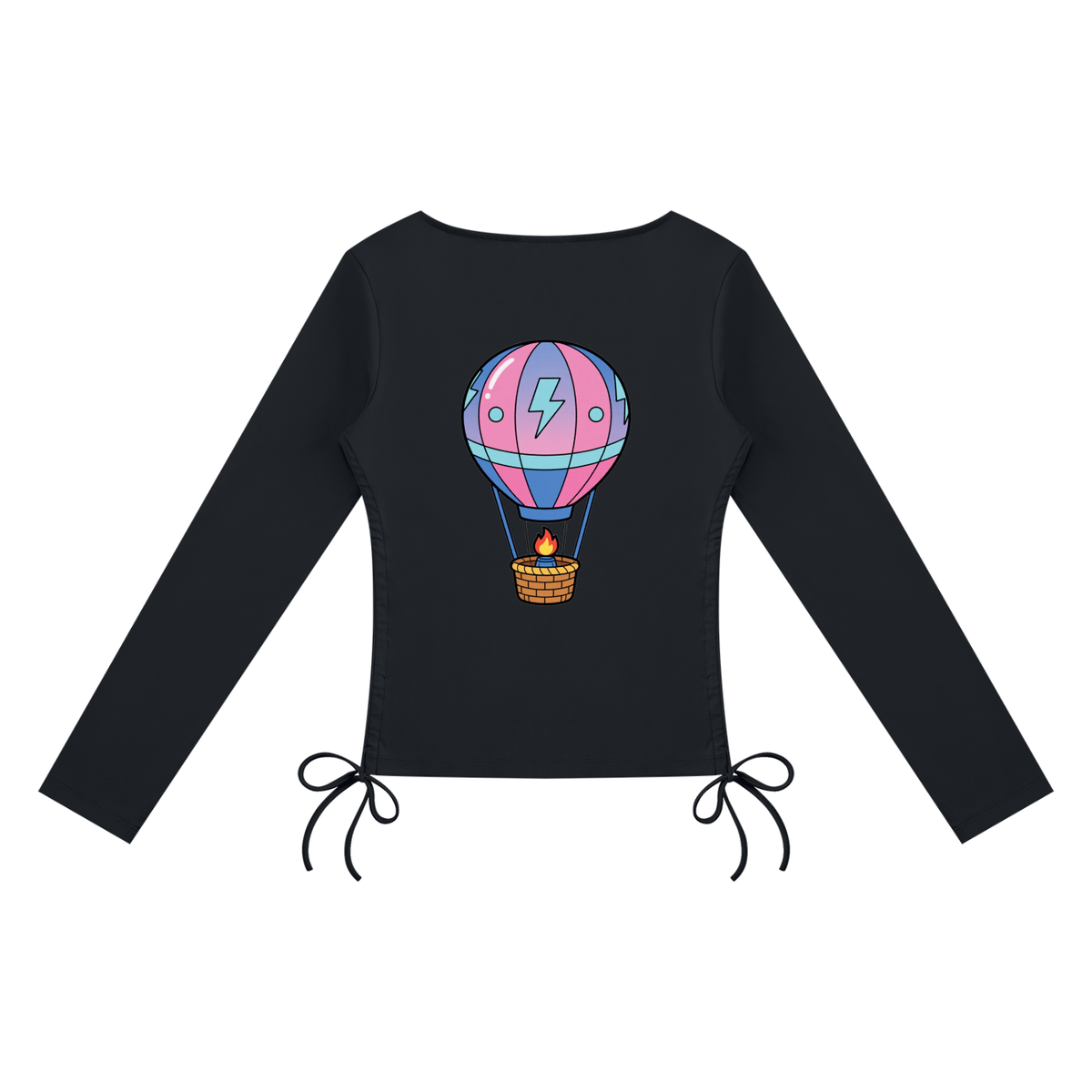 Women's Ruched Square Neck T-Shirt