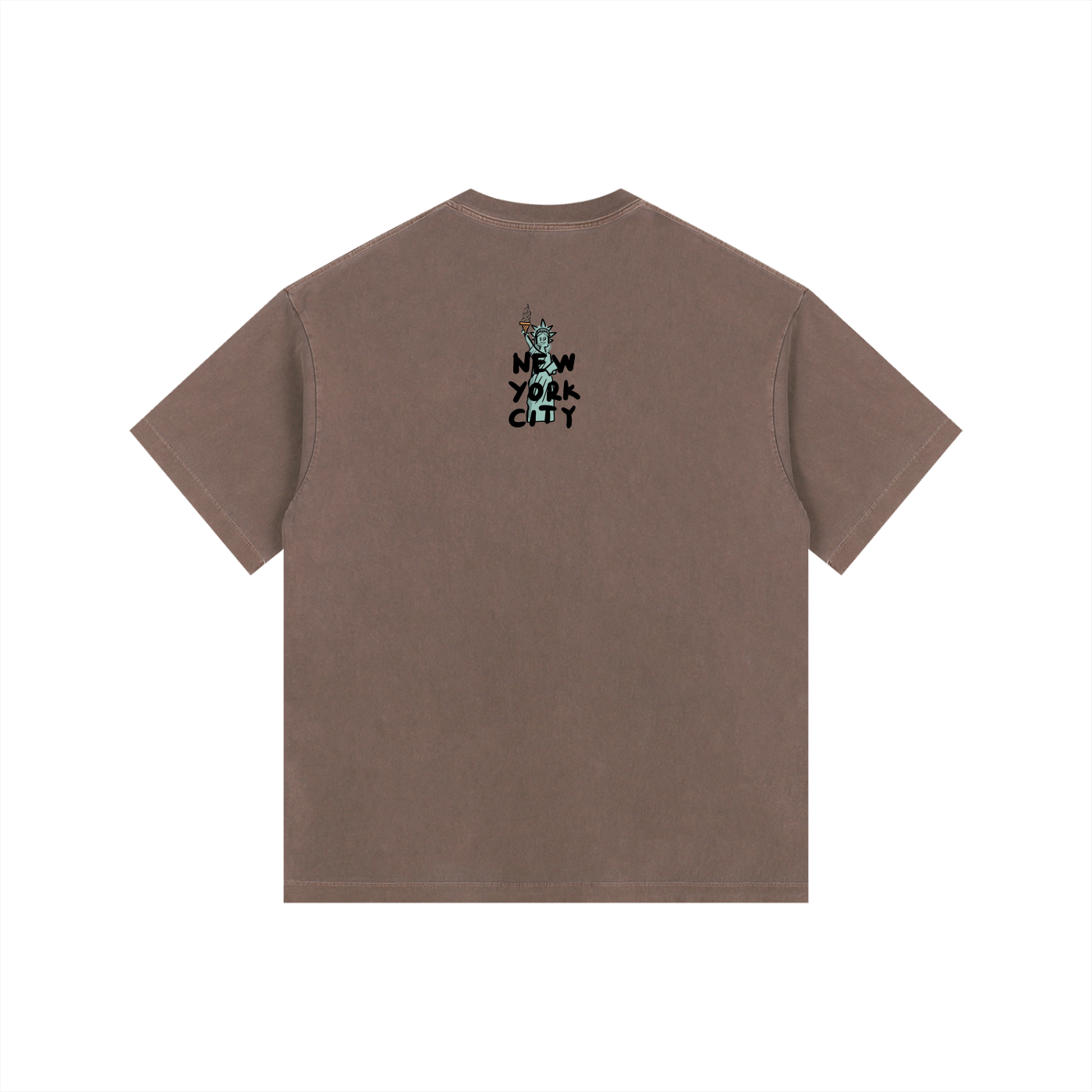 Vintage Washed Oversized Cotton T-Shirt
