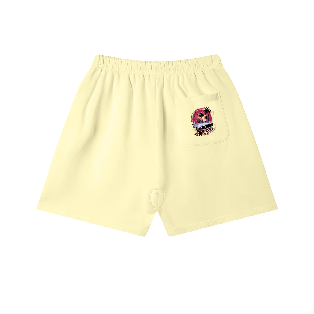 Unisex Vintage Wash Cotton Shorts