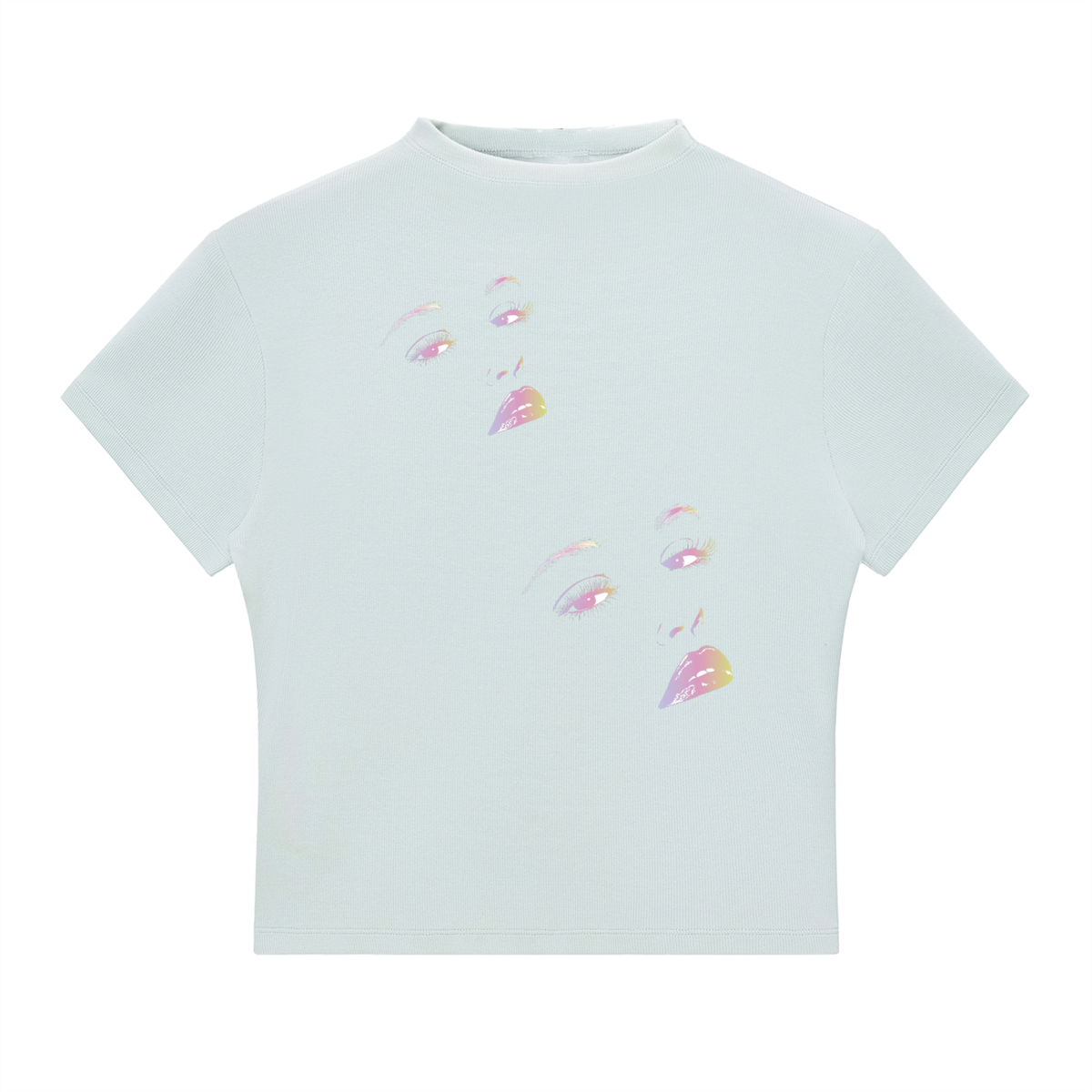 Essential Slim Fit Mock Neck T-Shirt