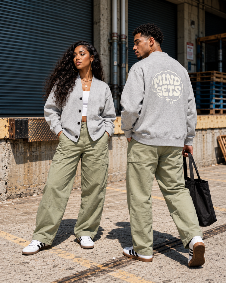 Essential Heavyweight Sweat Cardigan