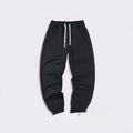 Casual Drawstring Ribbed Sweatpants Men's Pants