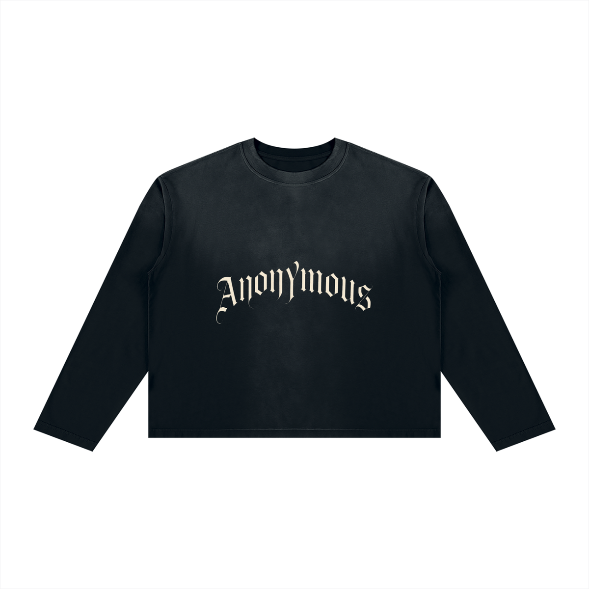 Unisex Sunfade Boxy Long Sleeve T-Shirt