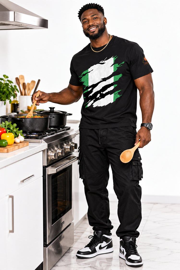 Heavyweight Drop Shoulder Cotton T-Shirt