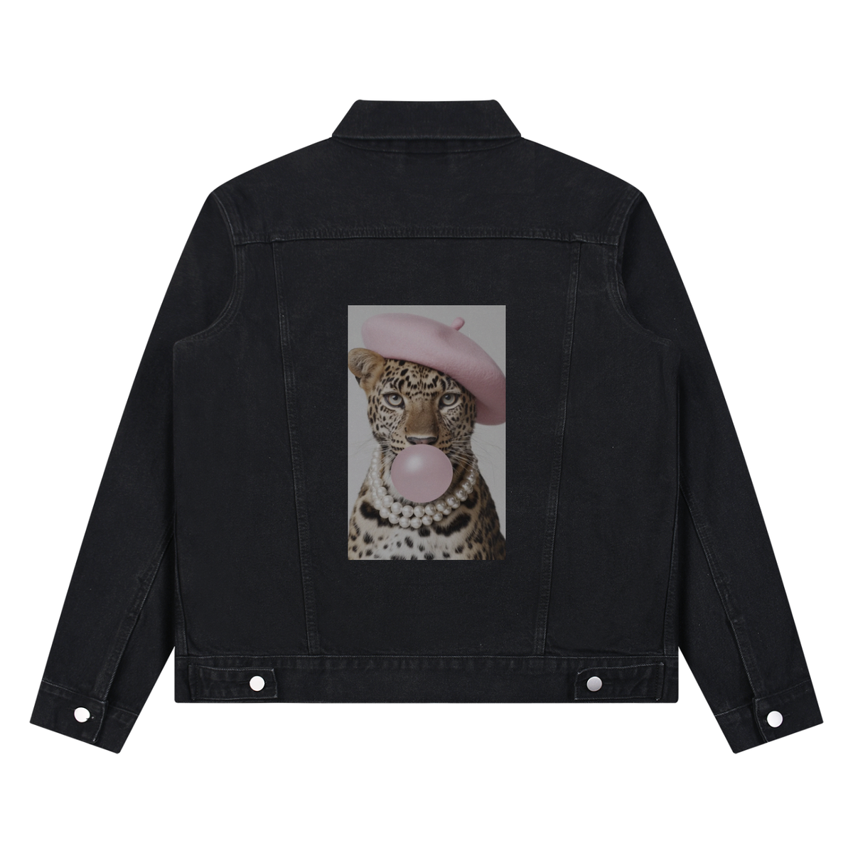 Unisex Vintage Wash Denim Jacket