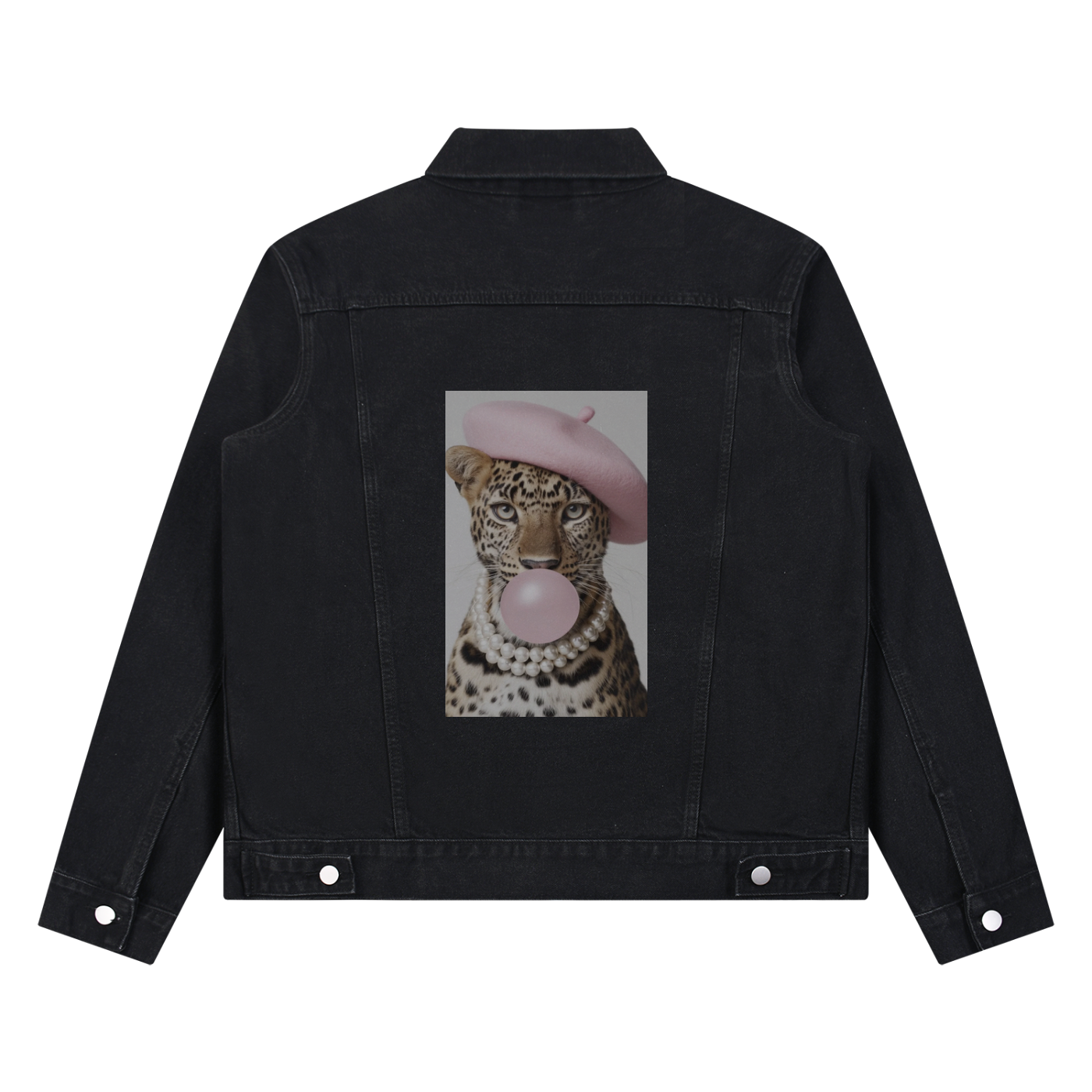 Unisex Vintage Wash Denim Jacket