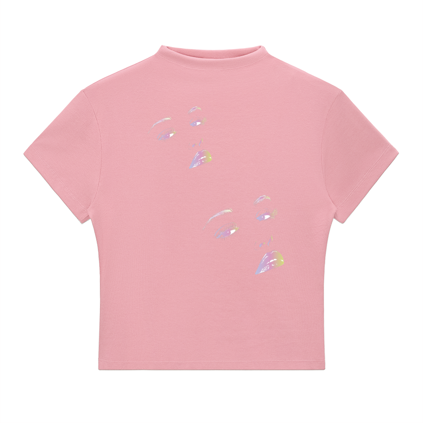 Essential Slim Fit Mock Neck T-Shirt
