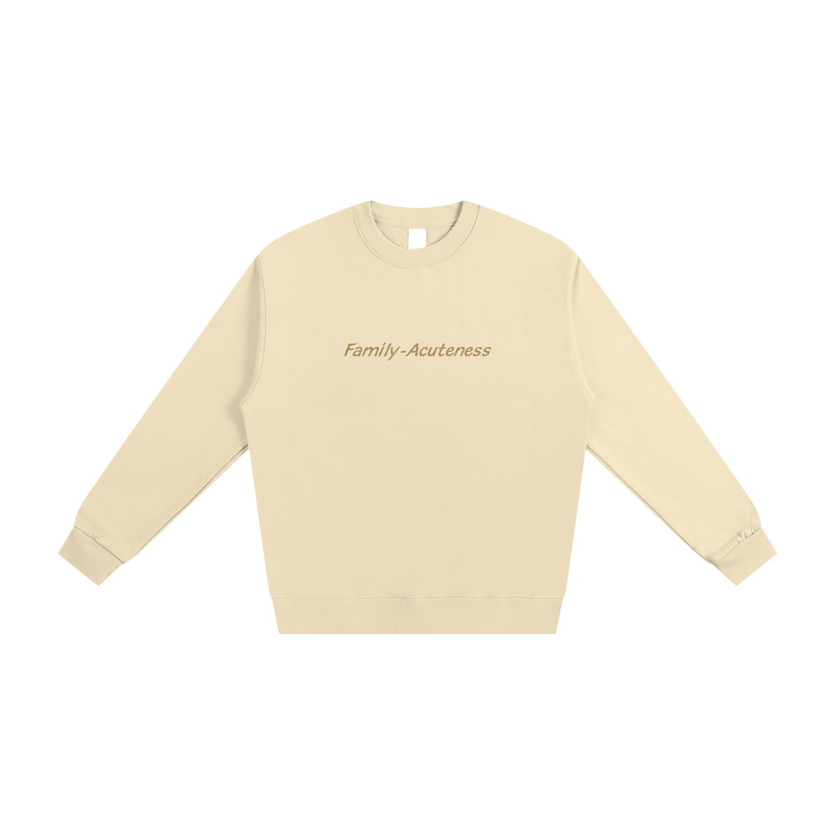 Heavyweight Essential Sweatshirt embroidery