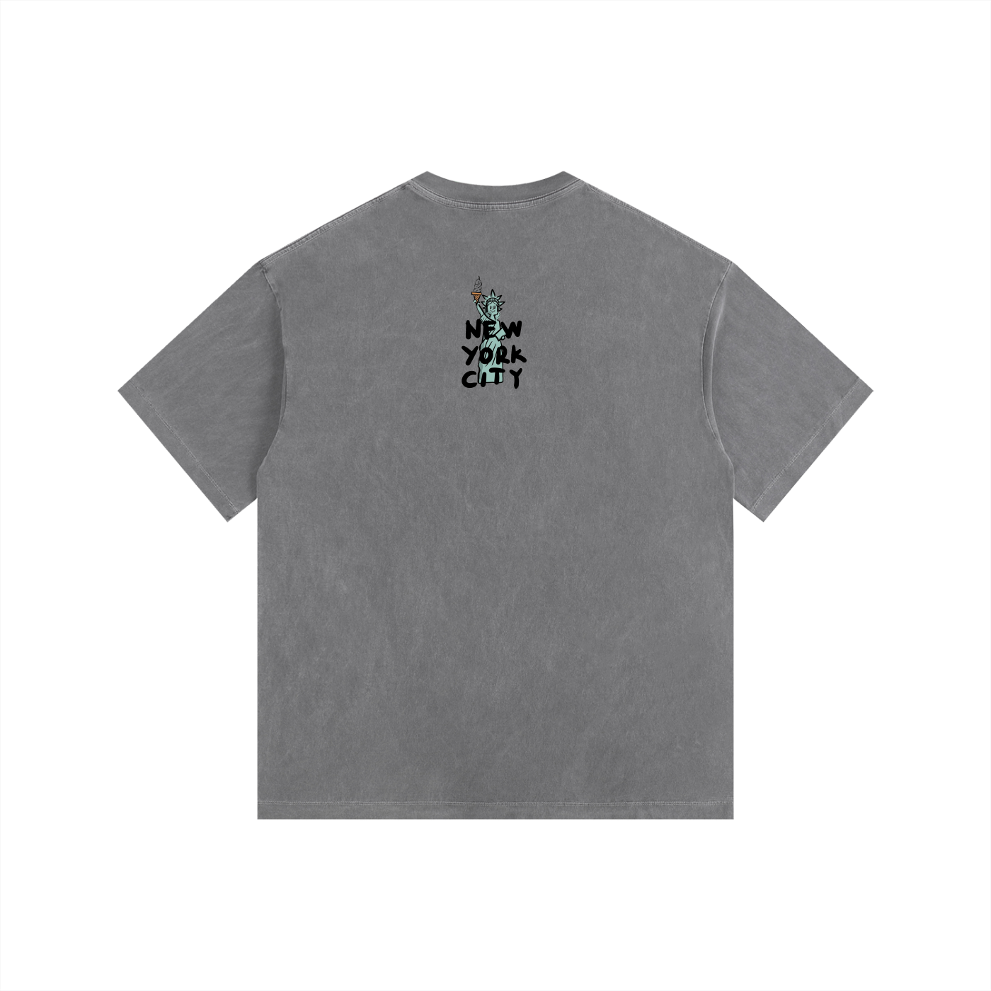 Vintage Washed Oversized Cotton T-Shirt