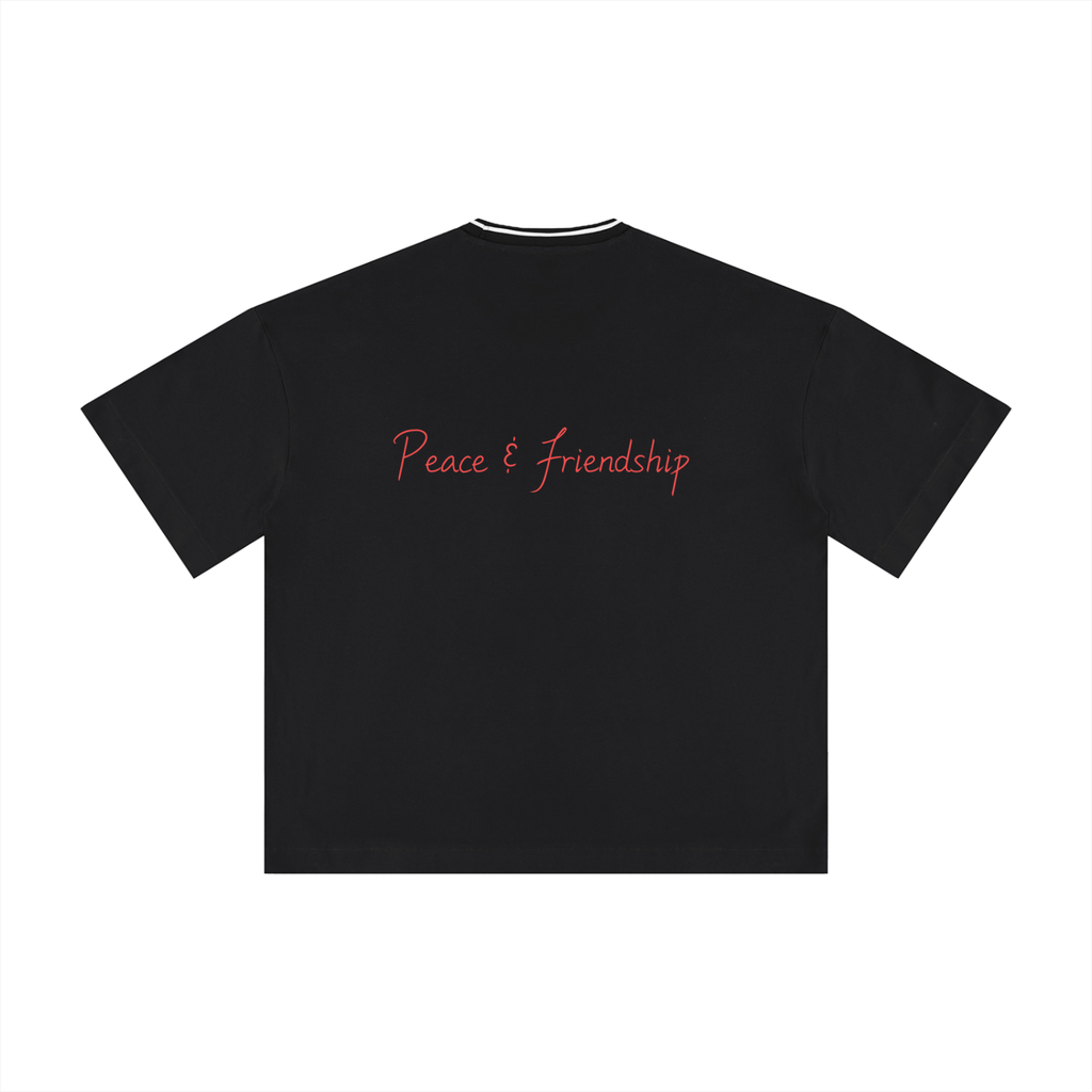 Unisex Boxy Ribbed T-Shirt