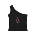 Women's One-Shoulder Crop T-Shirt
