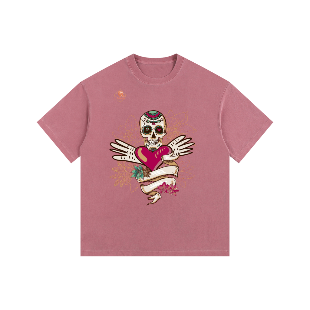 Vintage Washed Oversized Cotton T-Shirt