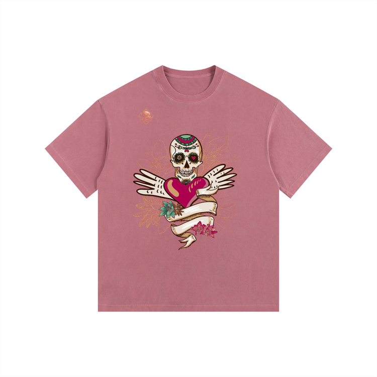 Vintage Washed Oversized Cotton T-Shirt