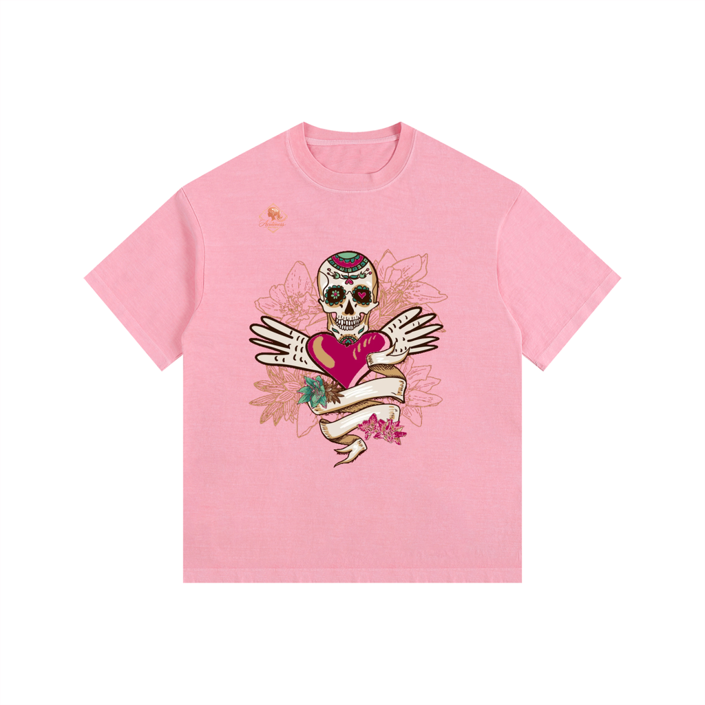 Vintage Washed Oversized Cotton T-Shirt