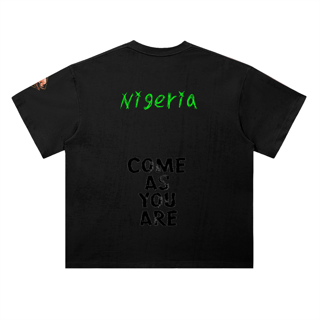 Heavyweight Drop Shoulder Cotton T-Shirt