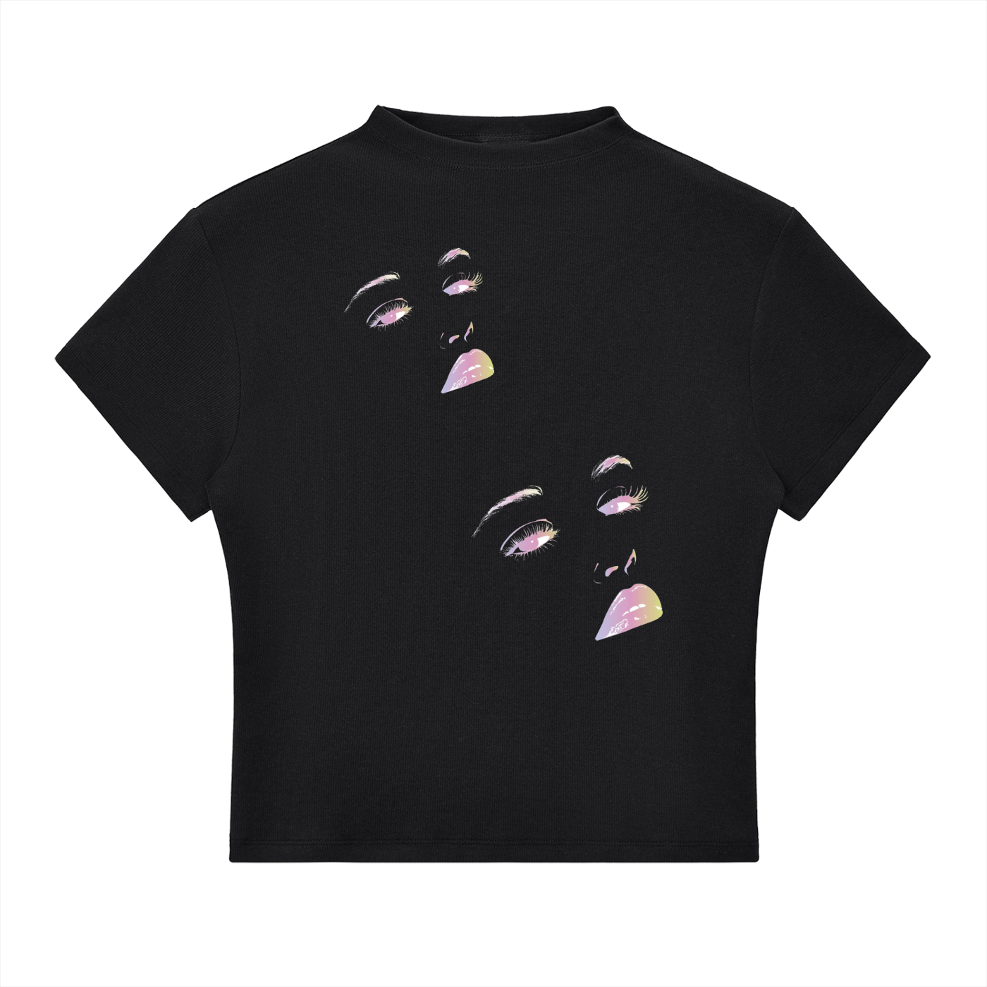 Essential Slim Fit Mock Neck T-Shirt