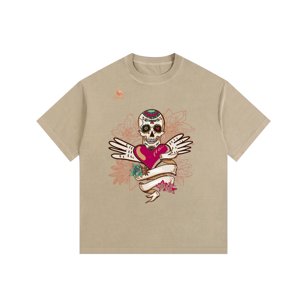 Vintage Washed Oversized Cotton T-Shirt