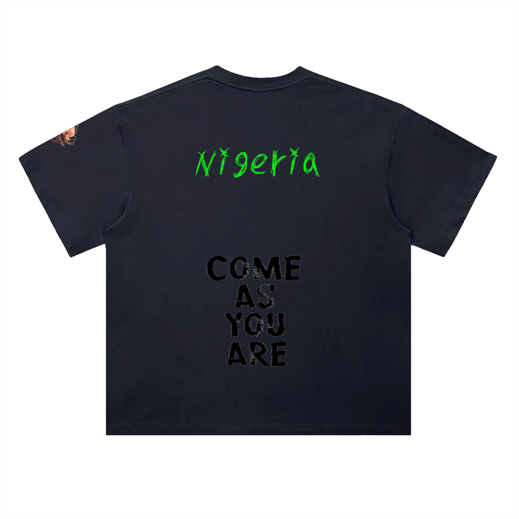 Heavyweight Drop Shoulder Cotton T-Shirt