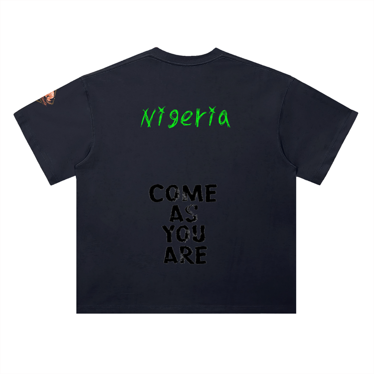 Heavyweight Drop Shoulder Cotton T-Shirt
