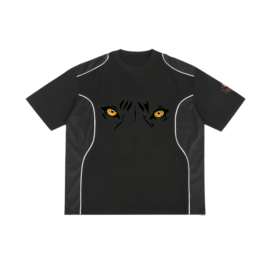 Contrast Piped Panel T-Shirt