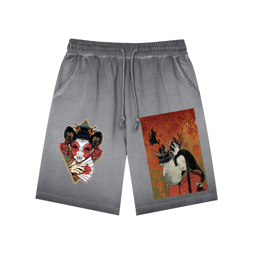 Reverse Dyed Sweatshorts
