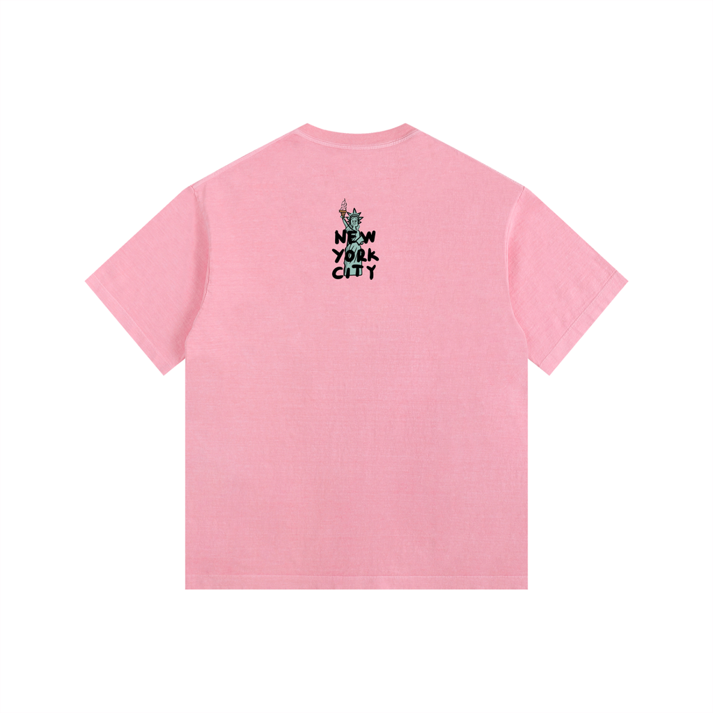 Vintage Washed Oversized Cotton T-Shirt