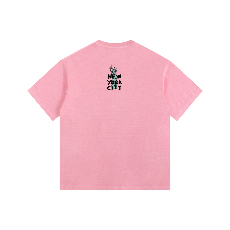 Vintage Washed Oversized Cotton T-Shirt